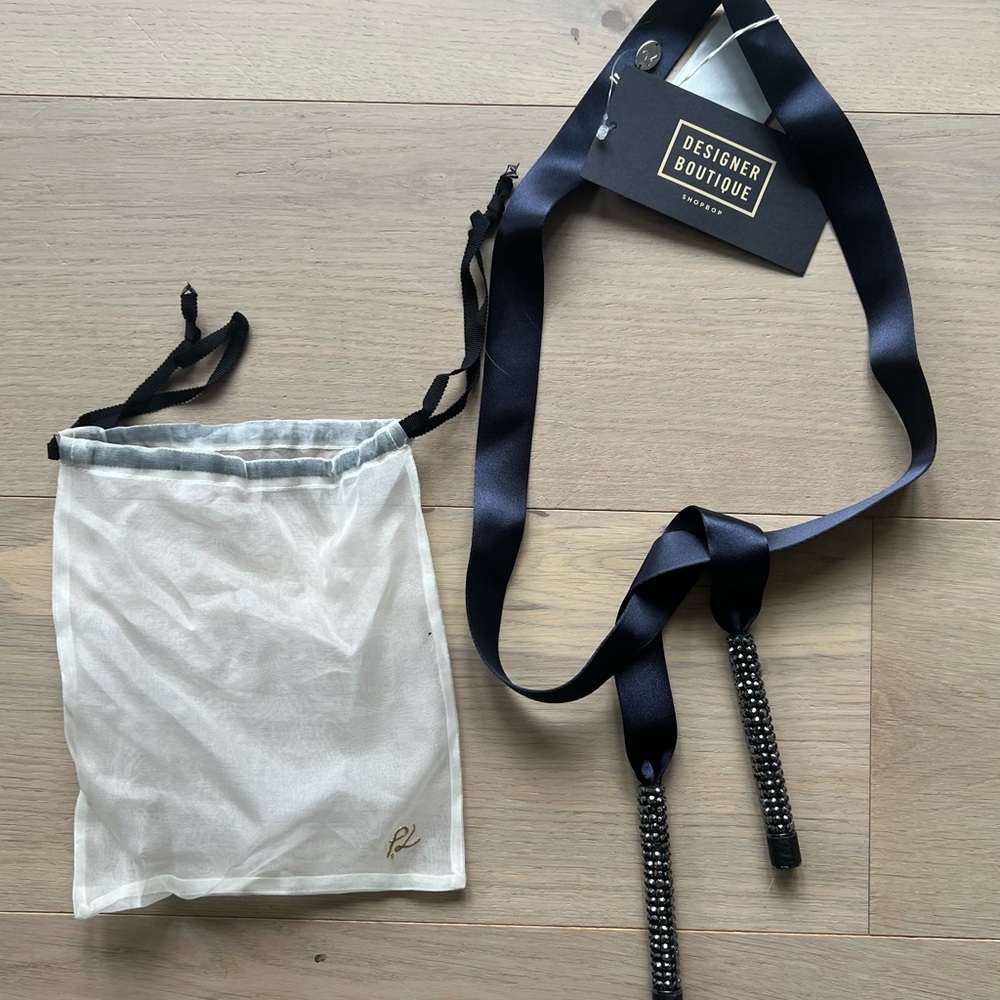 3.1 Phillip Lim Rhinestone Bar Scarf / La Cravat